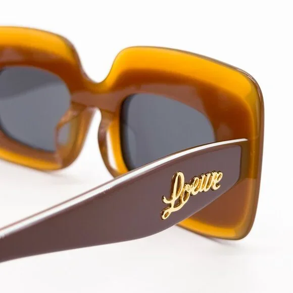 NEW LW40139U 47A, LOEWE SQUAER UNISEX SUNGLASSES LOEWE